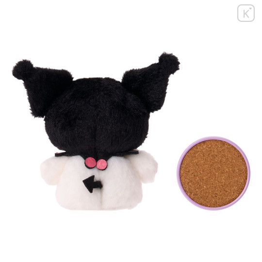 Japan Sanrio Original Plushie Doll (SS) - Kuromi : Pitatto Friends - 3