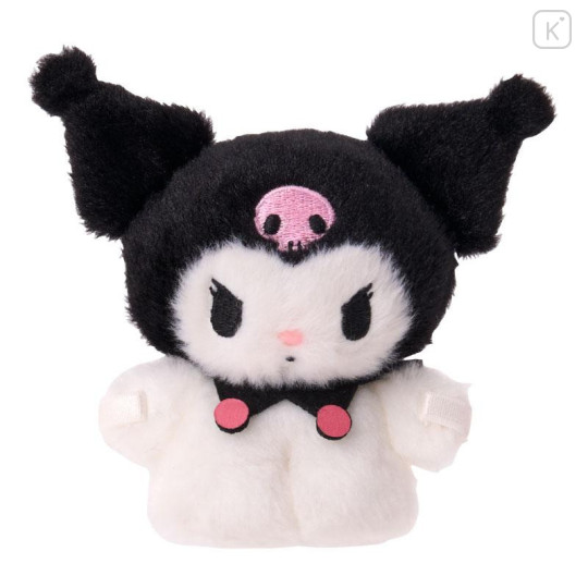 Japan Sanrio Original Plushie Doll (SS) - Kuromi : Pitatto Friends - 4