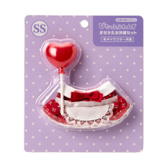 Japan Sanrio Original Dress-up Outfit Set (SS) - Pitatto Friends Cherry One-Piece Dress
