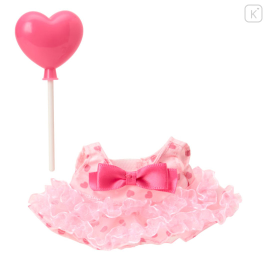 Japan Sanrio Original Dress-up Outfit Set (SS) - Pitatto Friends One-Piece Dress with Heart - 2