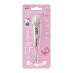 Japan Sanrio Soft Touch Electronic Thermometer - Hello Kitty