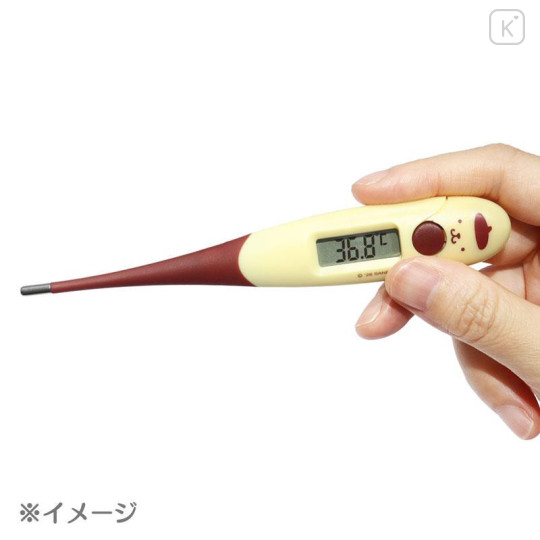 Japan Sanrio Soft Touch Electronic Thermometer - Pompompurin - 5