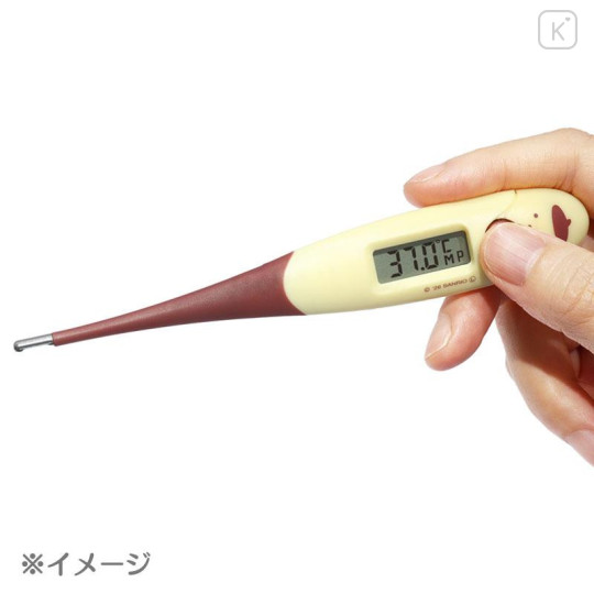 Japan Sanrio Soft Touch Electronic Thermometer - Pompompurin - 6