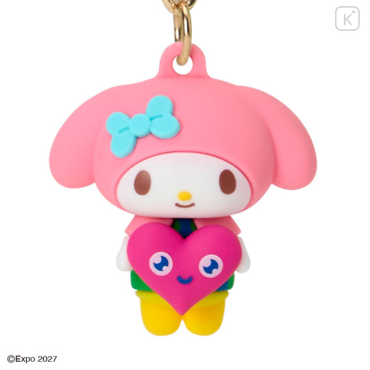 Japan Sanrio 3D Keychain - My Melody : Expo 2027 - 3
