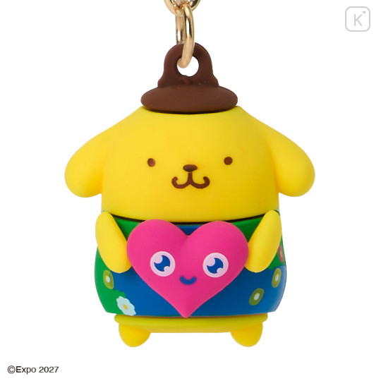 Japan Sanrio 3D Keychain - Pompompurin : Expo 2027 - 3