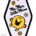 Japan Sanrio Original Embroidered Keychain - Mr. Men & Little Miss : Mr. Happy - 3