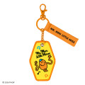 Japan Sanrio Original Embroidered Keychain - Mr. Men & Little Miss : Mr. Tickle - 1