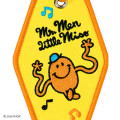 Japan Sanrio Original Embroidered Keychain - Mr. Men & Little Miss : Mr. Tickle - 3