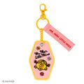 Japan Sanrio Original Embroidered Keychain - Mr. Men & Little Miss : Little Miss Sunshine - 1