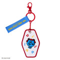 Japan Sanrio Original Embroidered Keychain - Mr. Men & Little Miss : Little Miss Giggles - 2