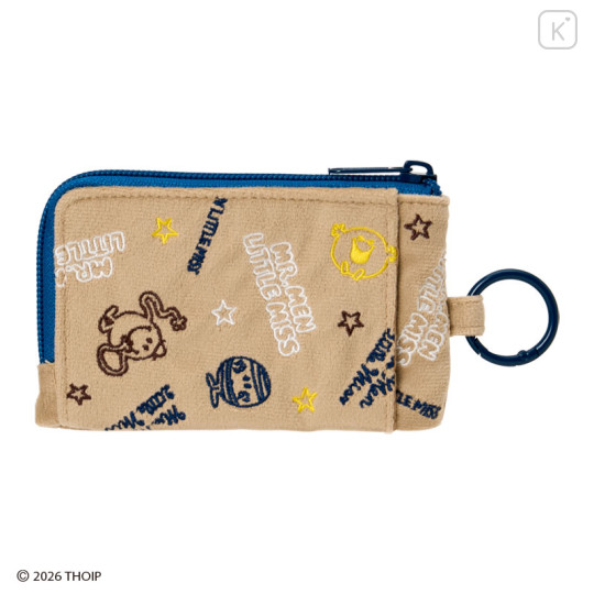Japan Sanrio Original Key Case - Mr. Men & Little Miss : Beige - 2