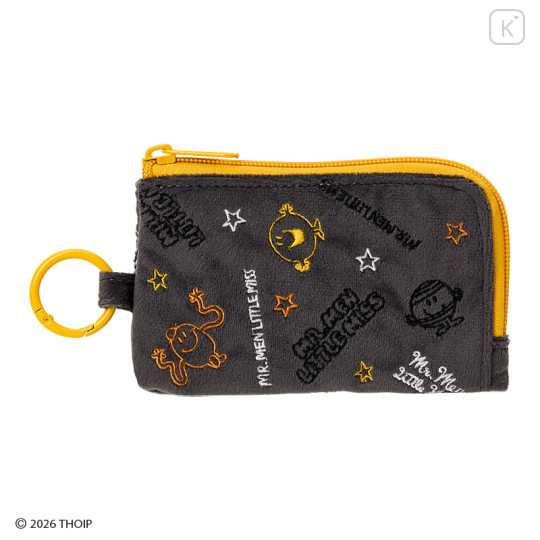 Japan Sanrio Original Key Case - Mr. Men & Little Miss : Gray - 1