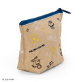 Japan Sanrio Original Pouch - Mr. Men & Little Miss : Beige - 2