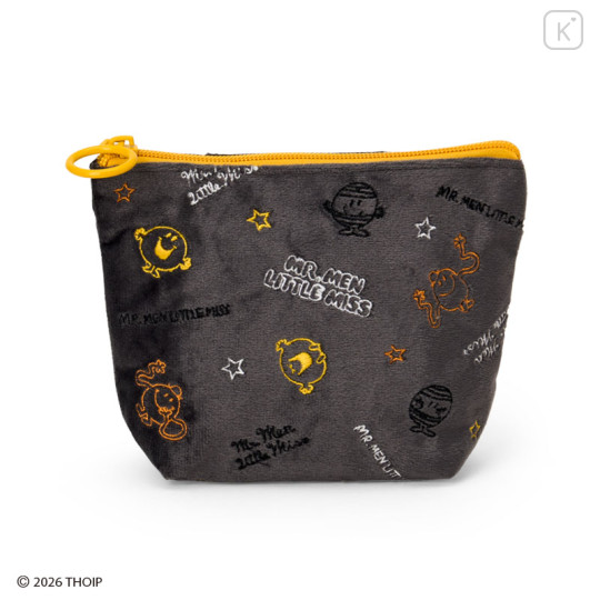 Japan Sanrio Original Pouch - Mr. Men & Little Miss : Gray - 1