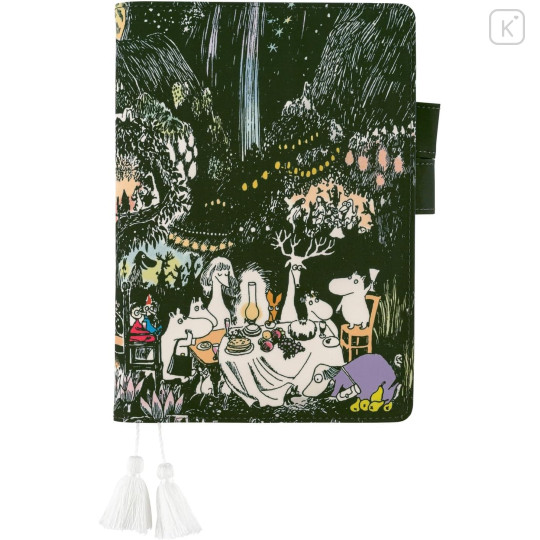 Japan Hobonichi Techo Cover for A5 Cousin - Moomin : Night of the Big Party - 1