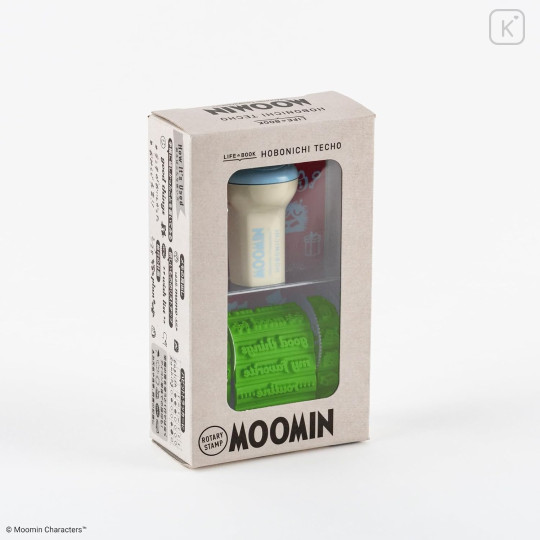 Japan Hobonichi Rotating Stamp - Moomin - 3