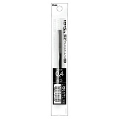 Japan Pentel EnerGel XLRN4TL Gel Pen Refill - 0.4mm Black