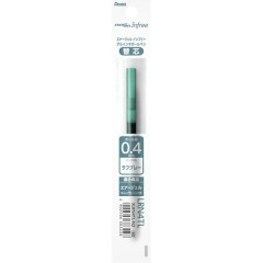 Japan Pentel EnerGel XLRN4TL Gel Pen Refill - 0.4mm Rough Gray