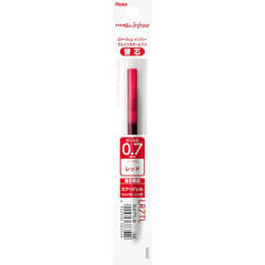 Japan Pentel EnerGel XLR7TL Gel Pen Refill - 0.7mm Red