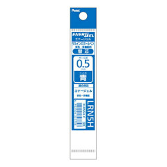 Japan Pentel EnerGel XLRN5H Multi Gel Pen Refill - 0.5mm Blue