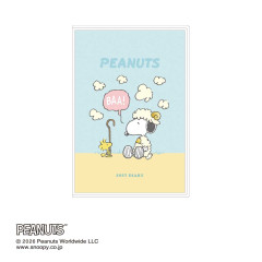 Japan Peanuts B7 Monthly Schedule Book - Snoopy & Woodstock : Sheep 2027
