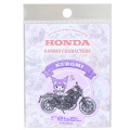 Japan Sanrio Vinyl Sticker - Kuromi : Honda Motorcycle Rebel - 1
