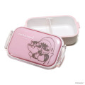 Japan Mofusand Rectangular Tight Lunch Box 480ml - Shark Cat Pink - 6