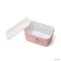 Japan Mofusand Square Storage Container Slim 330ml - Shark Cat Pink - 8
