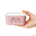 Japan Mofusand Square Storage Container 450ml - Shark Cat Pink - 6