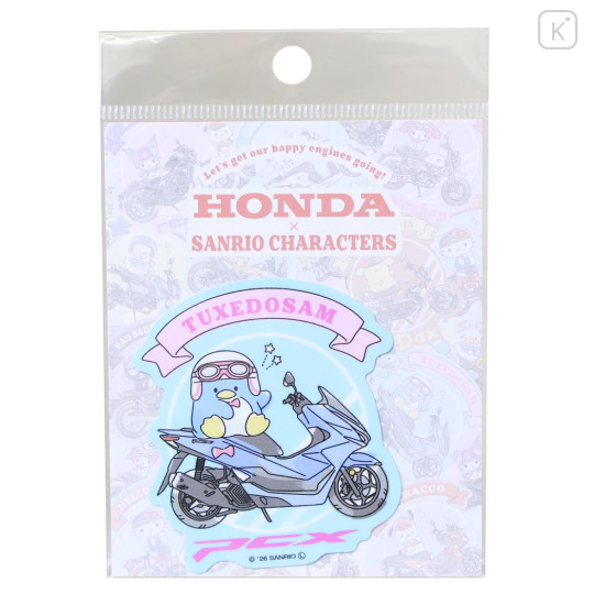 Japan Sanrio Vinyl Sticker - Tuxedosam : Honda Motorcycle PCX - 1