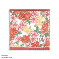 Japan Mofusand Hibiya Kadan Handkerchief - Autumn Red - 1