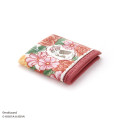 Japan Mofusand Hibiya Kadan Handkerchief - Autumn Red - 4