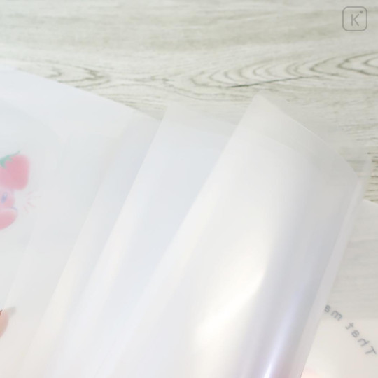 Japan Kirby 10 Pockets A4 Clear Holder - Kirby : Fruits - 3
