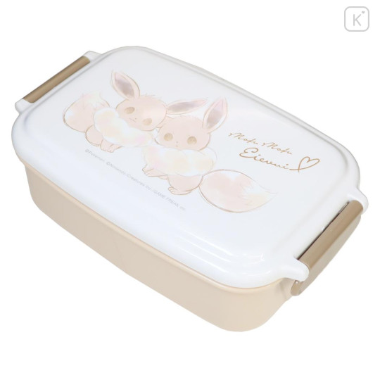 Japan Pocket Monster Bento Lunch Box 500ml - Eevee : Always Good Friend Light Brown - 1