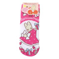 Japan Sanrio Ankle Socks - Marron Cream : Fav. Pink - 1