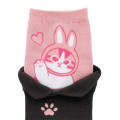 Japan Mofusand Layered-Style Socks - Bunny Cat Pink - 6