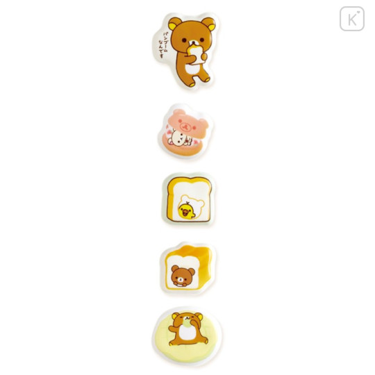Japan San-X Squishy Sticker - Rilakkuma : Bakery - 2