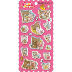 Japan San-X Air-in Mascot Sticker - Rilakkuma : Back in the Day Love
