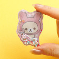 Japan San-X Air-in Mascot Sticker - Rilakkuma : Back in the Day Playing with Rabbits - 2