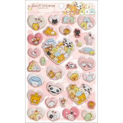 Japan San-X Squishy Sticker - San-X Universe Heart A