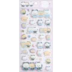 Japan San-X Fluffy Sticker - Ishiyowa-chan : Angel & Devil B