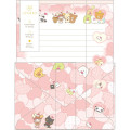 Japan San-X Letter Envelope Set - San-X Universe Heart A - 1