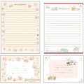 Japan San-X Letter Envelope Set - San-X Universe Heart B - 2