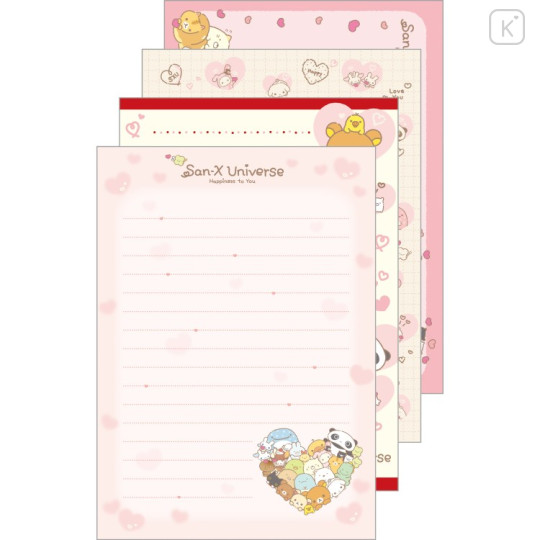 Japan San-X A6 Notepad - San-X Universe Heart A - 2