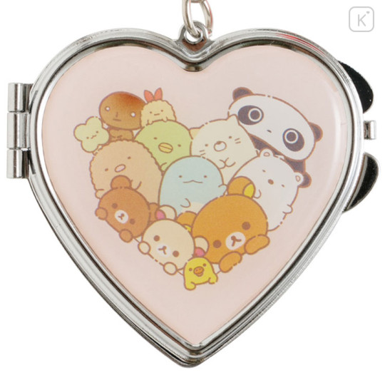 Japan San-X Mirror Keychain - San-X Universe Heart - 2
