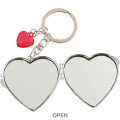 Japan San-X Mirror Keychain - San-X Universe Heart - 4