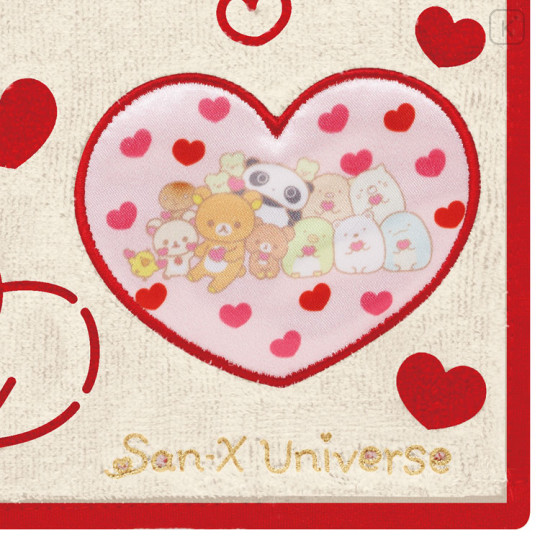 Japan San-X Handkerchief - San-X Universe Heart B - 2