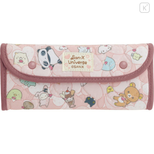 Japan San-X Pen Pouch - San-X Universe Heart - 1