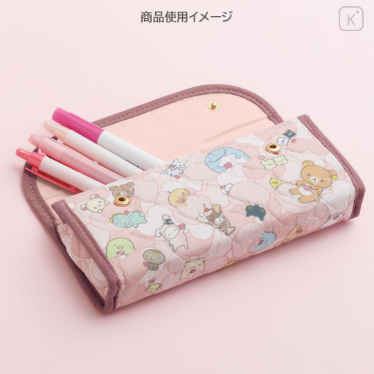 Japan San-X Pen Pouch - San-X Universe Heart - 3