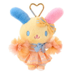 Japan Sanrio Original Mascot Holder - Usahana : Cheering Everyone On! Cheer Tales